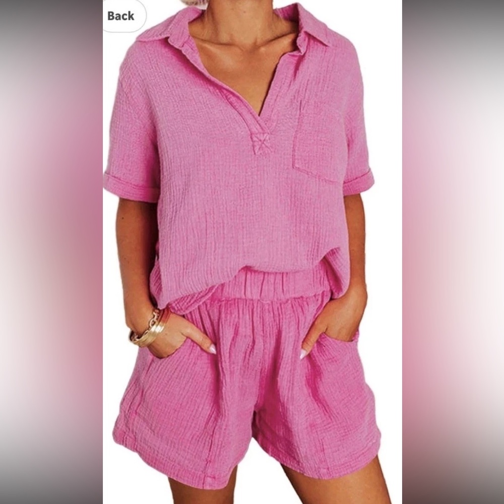 NWT Women’s Dokoto 2 Piece Set. Size Small. Pink